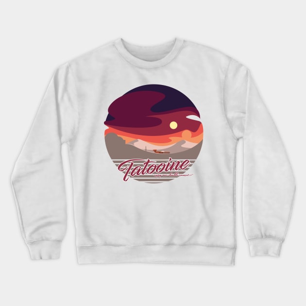 enjoy our double sunset Crewneck Sweatshirt by sebasebi